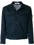 Stone Island Soft Shell Jacket - Blue