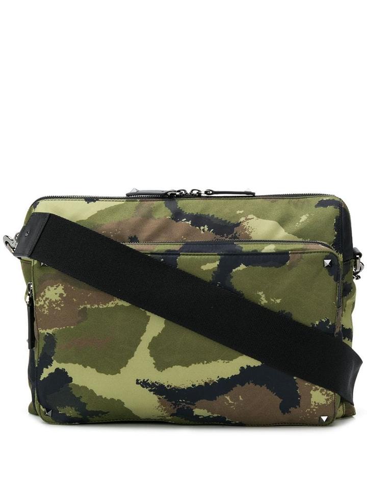 Valentino Valentino Garavani Rockstud Camouflage Print Cross Body Bag