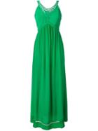 P.a.r.o.s.h. Selene Dress, Women's, Green, Silk/polyester