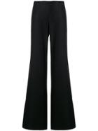 Versace Pre-owned Flared Trousers - Black