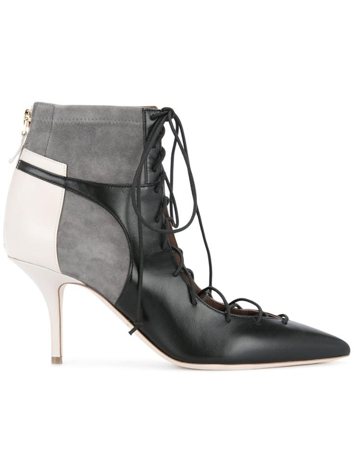 Malone Souliers Ankle Length Sandals - Black