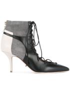 Malone Souliers Ankle Length Sandals - Black