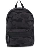 Diesel Camouflage Pattern Backpack - Black