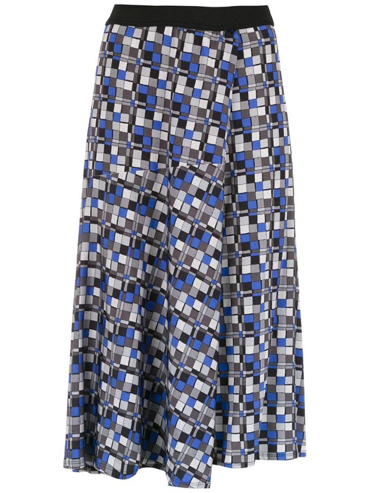 Alcaçuz Letonia Midi Skirt - Blue