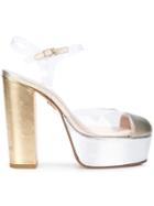 Ritch Erani Nyfc Transparent Platform Pumps - Metallic