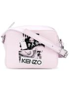 Kenzo - Donna Jordan Crossbody Bag - Women - Patent Leather - One Size, Pink/purple, Patent Leather
