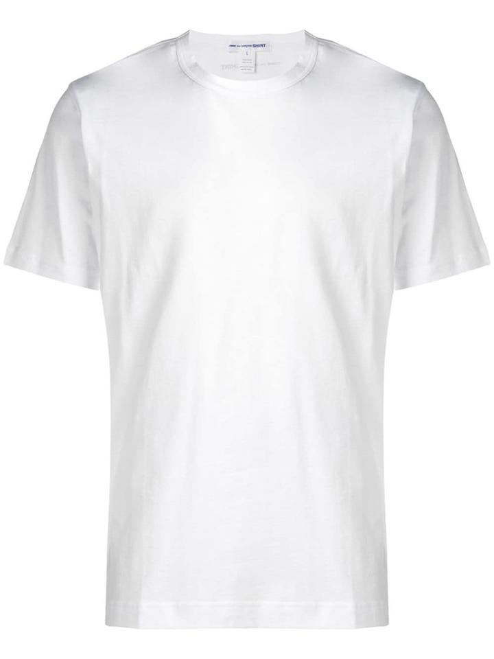 Comme Des Garçons Shirt Logo Print T-shirt - White