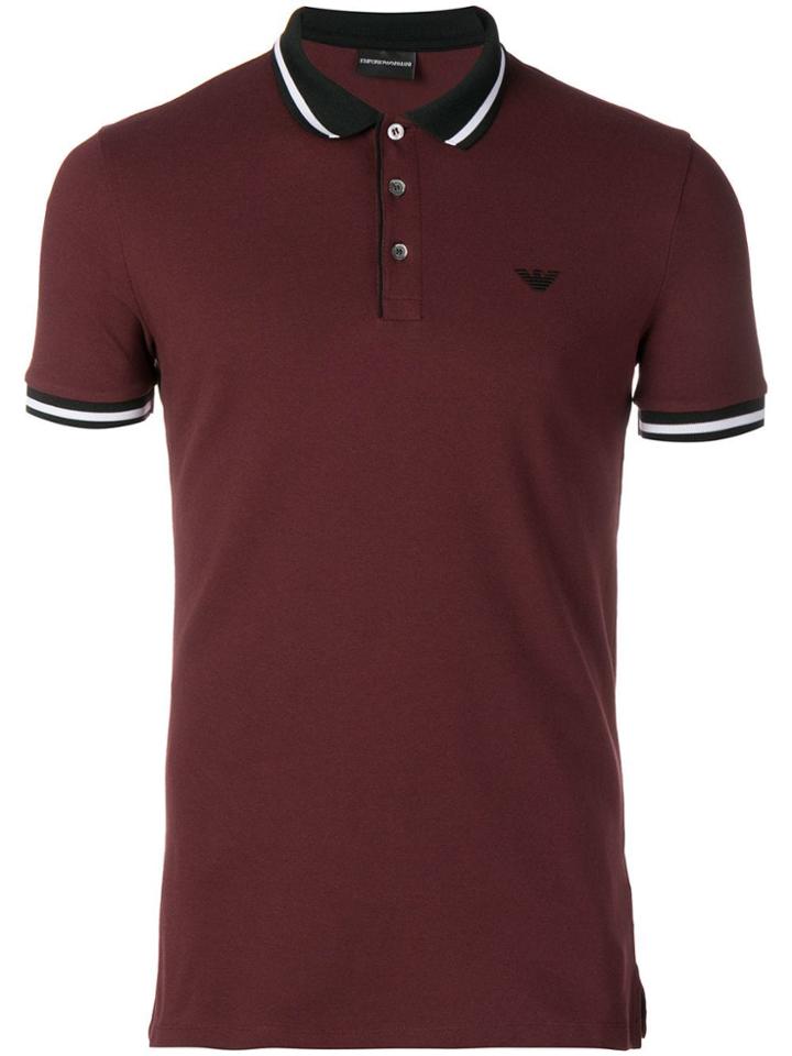Emporio Armani Classic Polo Shirt - Brown