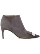 Sergio Rossi Sr1 Ankle Boots - Grey