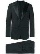 Kiton - Single Breasted Suit - Men - Wool/mohair/cupro - 48, Black, Wool/mohair/cupro