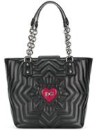 Dolce & Gabbana Shopping Quilted Love Bag - Black