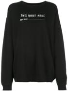 R13 Sell Ur Soul Sweatshirt - Black