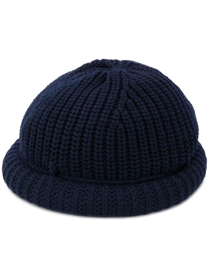 Missoni Crochet Beanie - Blue