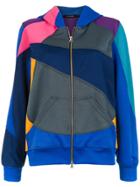 À La Garçonne Panelled Jacket - Blue