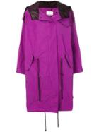 Isabel Marant Étoile Oversized Parka Coat - Purple