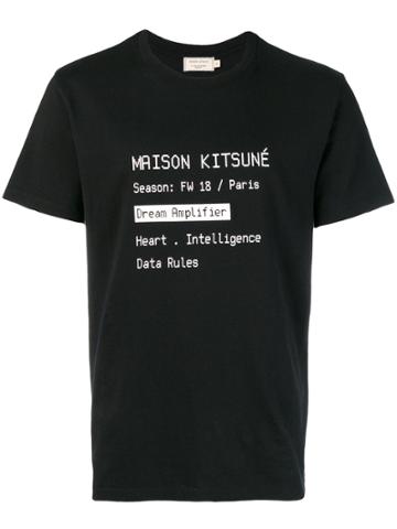 Maison Kitsuné Pixel Tee - Black