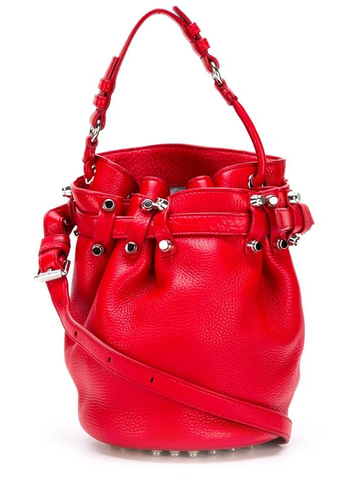 Alexander Wang 'diego' Bucket Shoulder Bag, Women's, Red