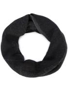 Label Under Construction Two-tone Collar Scarf - Grey