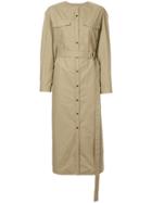 Cityshop Belted Shirt Dress - Brown