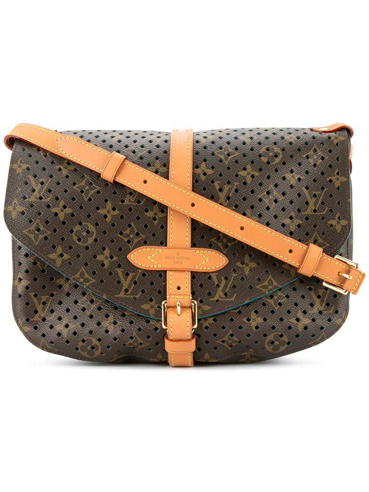Louis Vuitton Vintage Saumur 30 Messenger Bag - Brown