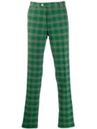 Walter Van Beirendonck Pre-owned 2012's Cloud Nº9 Plaid Slim Trousers