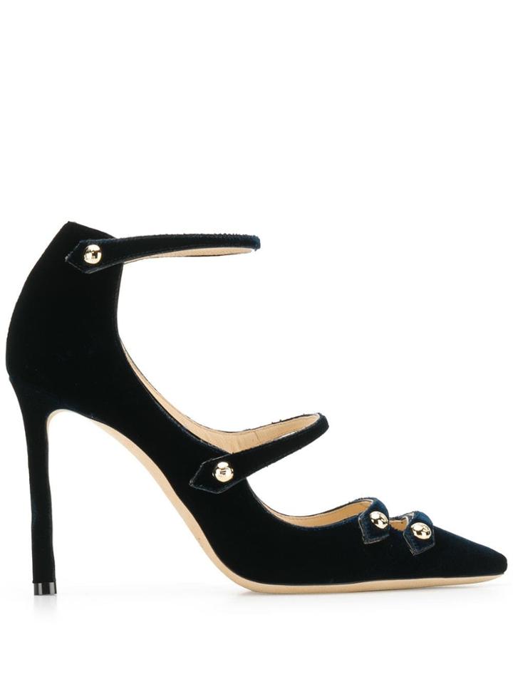 Jimmy Choo Lacey 100 Pumps - Blue