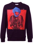 Les Benjamins Man Print Sweatshirt, Men's, Size: Xl, Black, Cotton