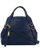Marc Jacobs - Buckle Shoulder Bag - Women - Cotton/leather - One Size, Blue, Cotton/leather