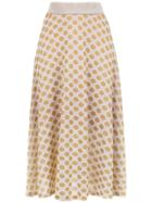 Cecilia Prado Polka Dot Tiana Skirt - Yellow