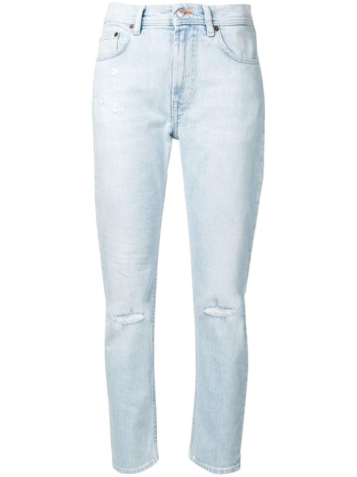 Acne Studios Melk Light Ripped Jeans - Blue
