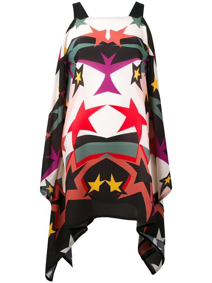 Elie Saab Star Print Top - Black