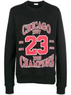 Ih Nom Uh Nit Chicago Print Sweater - Black
