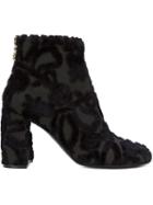 Stella Mccartney Brocade Boots, Women's, Size: 40, Black, Viscose/polyester/polyamide