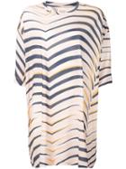 Henrik Vibskov - Palm Printed Top - Women - Tencel - Xs, Nude/neutrals, Tencel