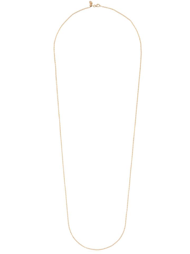 Loquet 32 Inch Yellow Gold Chain - Metallic
