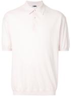 H Beauty & Youth Knitted Polo Shirt - Pink & Purple
