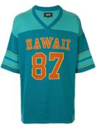 Just Don Hawaii 87 Football Sweater - Blue