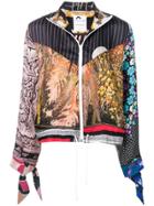 Marine Serre Upcycled Patchwork Jacket - Black