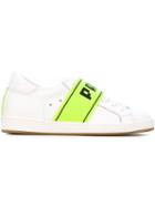 Philippe Model Paris Strap Sneakers, Women's, Size: 38, White, Leather/rubber