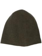 Julius Ribbed Knit Hat - Grey