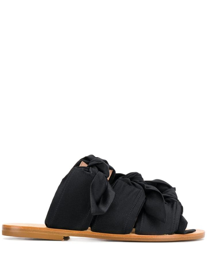 Gia Couture Melissa Sandals - Black