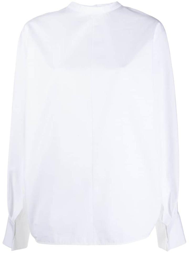 Jil Sander Tailored Reverse Style Shirt - White