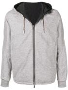 Ermenegildo Zegna Reversible Hooded Jacket - Grey
