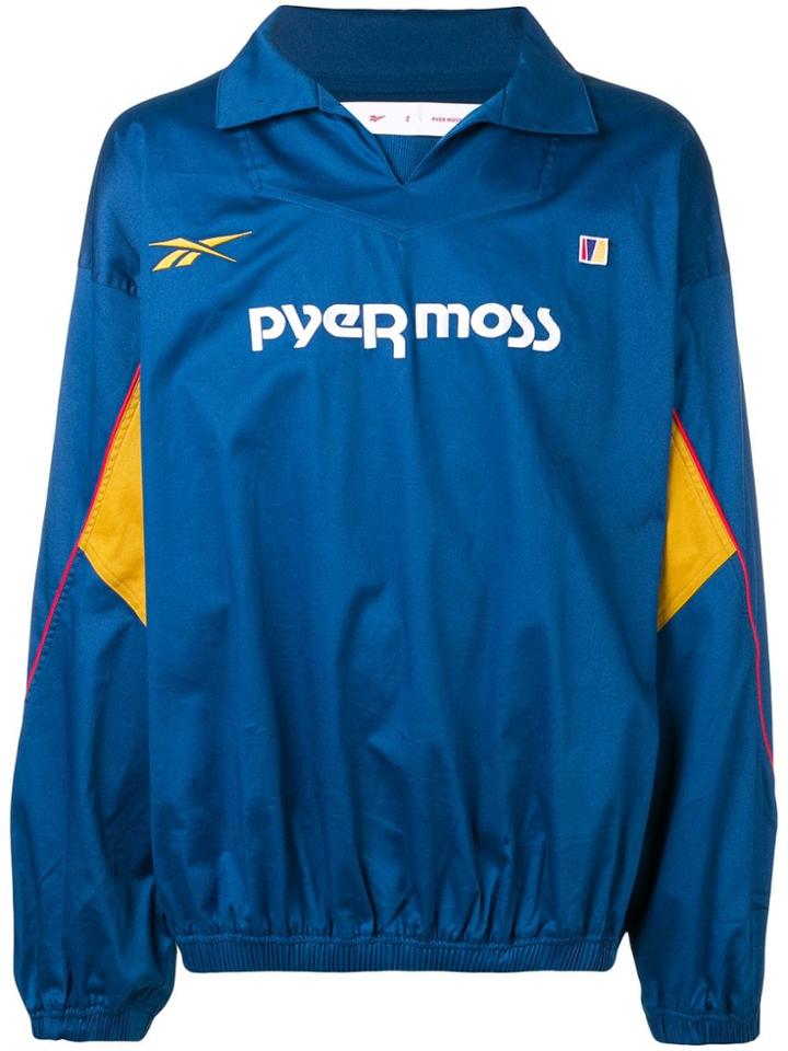 Reebok By Pyer Moss Sports Sweatshirt - Blue
