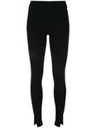 Des Prés Cuff Split Legging - Black