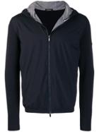Z Zegna Hooded Zip Cardigan - Blue