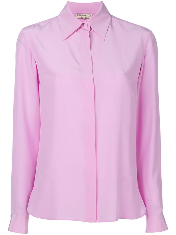 Emilio Pucci Classic Shirt - Pink & Purple