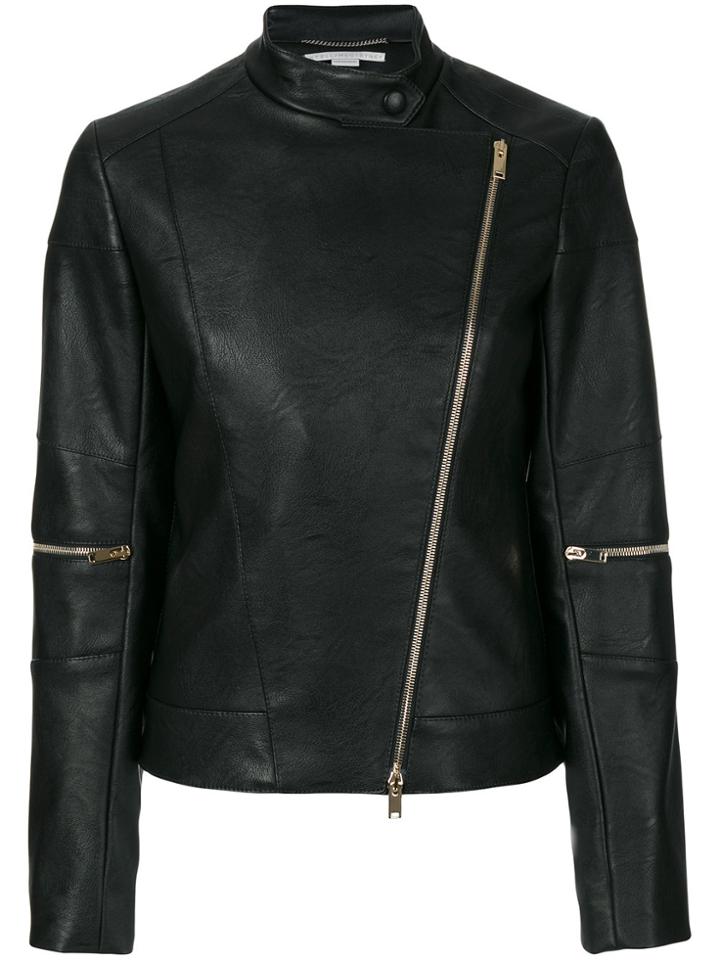 Stella Mccartney Asymmetric Fitted Jacket - Black