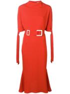 Edeline Lee Pedernal Dress - Orange