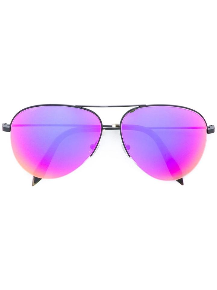 Victoria Beckham Aviator Sunglasses - Black